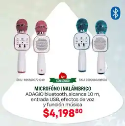 Woolworth Microfono inalámbrico oferta