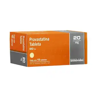 Farmacias Benavides 20 mg Pravastatina oferta