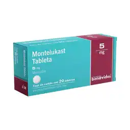 Farmacias Benavides 5 mg Montelukast oferta
