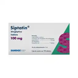 Farmacias Benavides 100 mg Sitaglipina oferta