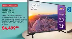 Woolworth Pioneer Smart TV 32" Google UHD oferta