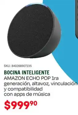 Woolworth Amazon Echo Pop bocina inteligente oferta