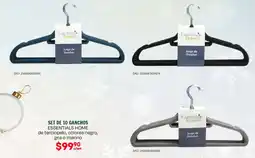 Woolworth Essentials Home set de 10 ganchos oferta