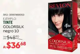 Woolworth Colorsilk tinte negro 10 oferta