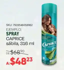 Woolworth Caprice spray sábila oferta