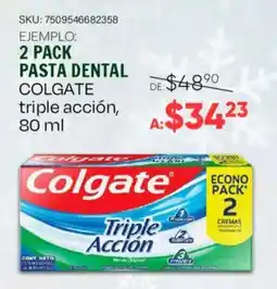 Woolworth Colgate Triple Acción pasta dental oferta