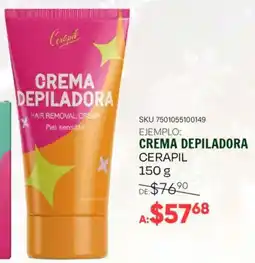 Woolworth Cerapil crema depiladora oferta