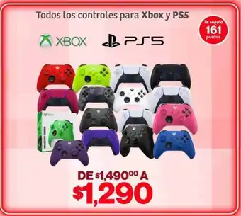 Soriana Híper Todos los controles para xbox y ps5 oferta
