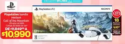 Soriana Híper Playstation bundle Horizon Call of the Mountain oferta