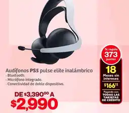 Soriana Híper PS5 pulse elite inalámbrico audífonos oferta