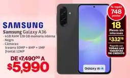 Soriana Híper Samsung galaxy A36 oferta