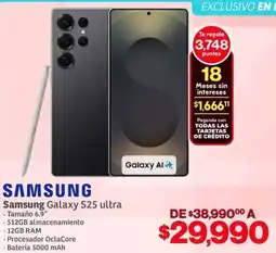 Soriana Híper Samsung galaxy S25 ultra oferta