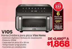 Soriana Híper Vios home horno freidora para pizza oferta