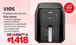 Soriana Híper Vios home freidora de aire oferta