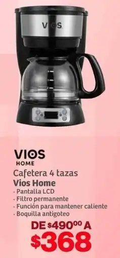 Soriana Híper Vios home cafetera oferta