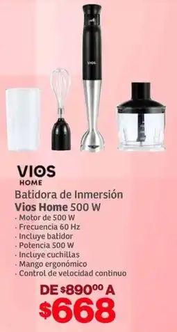 Soriana Híper Vios home batidora de inmersión oferta