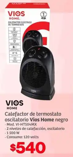 Soriana Híper Vios home calefactor de termostato oscilatorio oferta