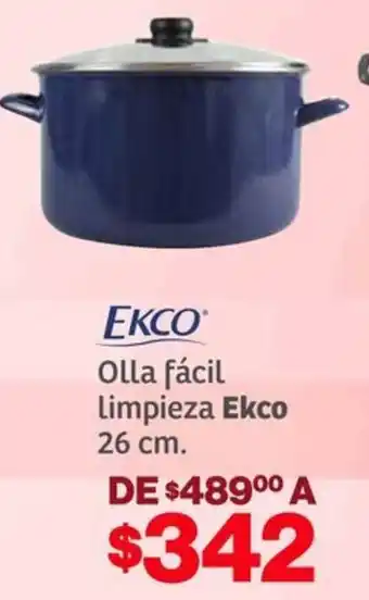 Soriana Híper Ekco olla fácil limpieza oferta