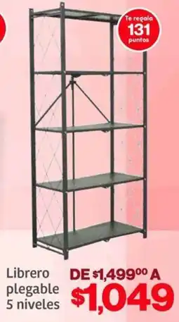 Soriana Híper Librero plegable oferta