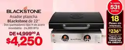 Soriana Híper Blackstone asador plancha de 22" oferta