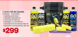 Soriana Híper Kit de lavado cubeta oferta