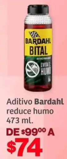 Soriana Híper Bardahl aditivo reduce humo oferta