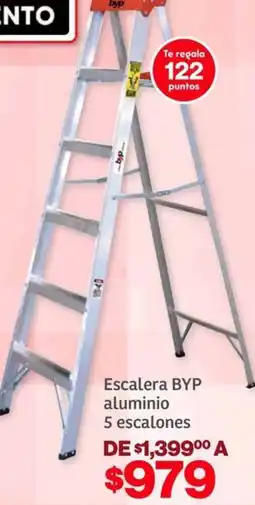 Soriana Híper Escalera byp aluminio oferta