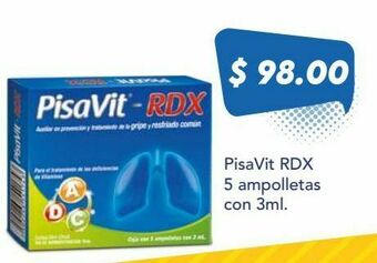 Farmacia San Pablo Pisavit sol 3ml ams c/5 oferta