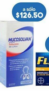 Farmacia San Pablo Mucosolvan sol 300mg fra c/120ml oferta