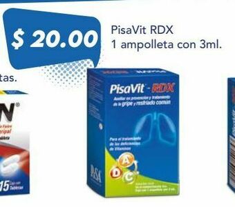 Farmacia San Pablo Pisavit sol 3ml amp c/1 oferta