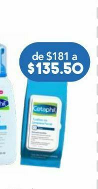 Farmacia San Pablo Cetaphil toallas lipieza paq c/25pz oferta