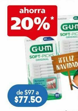 Farmacia San Pablo Gum palillo soft pick interde bli c/80pz oferta