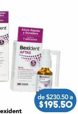 Farmacia San Pablo Bexident spray aftas c/15ml oferta