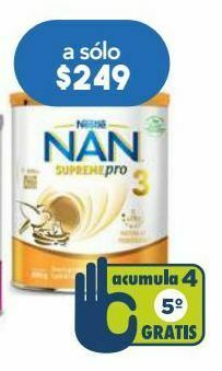 Farmacia San Pablo Nan supreme pro formula et 3 c/800gr oferta