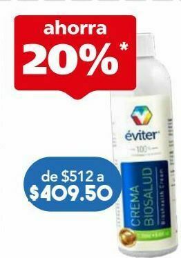 Farmacia San Pablo Eviter crema antiséptica btl c/250ml oferta
