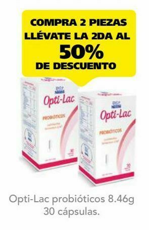 Farmacia San Pablo Opti-lac probioticos 8.46 g c/30 oferta