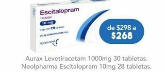 Escitalopram tab 10mg c/28 neolpharma