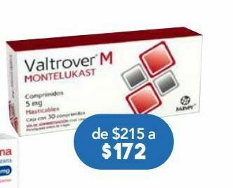 Montelukast com 5mg c/30 valtrover m