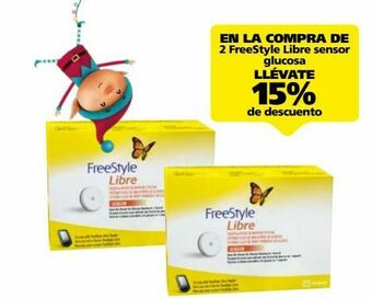 Freestyle sensor glucosa libre c/1pza