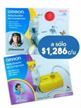 Farmacia San Pablo Omron nebulizador c/com ne-c801la c/1pza oferta