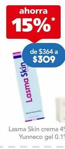 Farmacia San Pablo Lasma skin cre 4% fra c/30 oferta