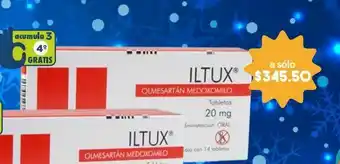 Farmacia San Pablo Iltux tab 20mg caj c/14 oferta