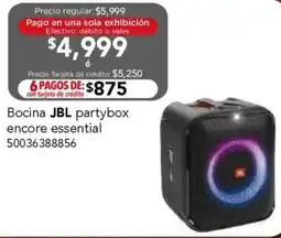 City Club Jbl bocina partybox encore essential oferta