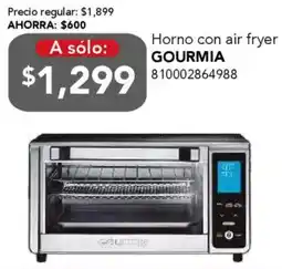 City Club Gourmia horno con air fryer oferta