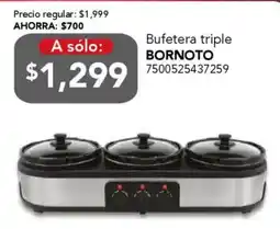 City Club Bornoto bufetera triple oferta