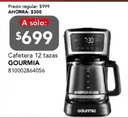 City Club Gourmia cafetera 12 tazas oferta