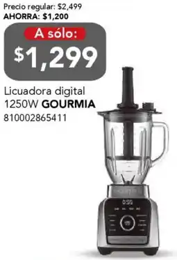 City Club Gourmia licuadora digital oferta