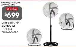 City Club Bornoto ventilador 3 en 1 oferta