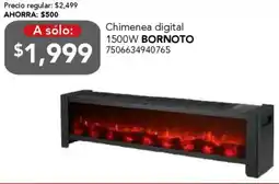 City Club Bornoto chimenea digital oferta
