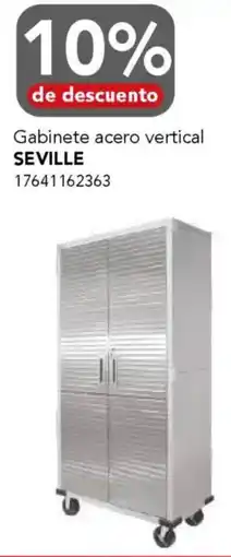 City Club Seville gabinete acero vertical oferta